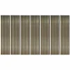 Decoon Panneau Tasseau Bois<Lot de 7 Panneaux muraux tasseaux bois 120 x 30 x 1,9 cm - Pack tête de lit - Lamelles gold / feutrine noir - 2,52m²