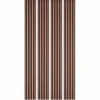 Decoon Panneau Tasseau Bois<Lot de 4 Panneaux tasseaux bois 250 x 30 x 1,9 cm - terracotta/feutrine noir - 3m²