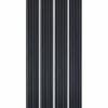 Decoon Lot de 4 Panneaux tasseaux bois 250 x 30 x 1,9 cm - bleu nuit/feutrine noir - 3m²- Panneau Tasseau Bois
