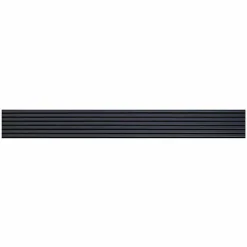 Decoon Lot de 4 Panneaux tasseaux bois 250 x 30 x 1,9 cm - bleu nuit/feutrine noir - 3m²- Panneau Tasseau Bois