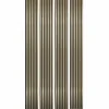 Decoon Lot de 4 Panneaux tasseaux bois 250 x 30 x 1,9 cm - gold/feutrine noir - 3m²- Panneau Tasseau Bois