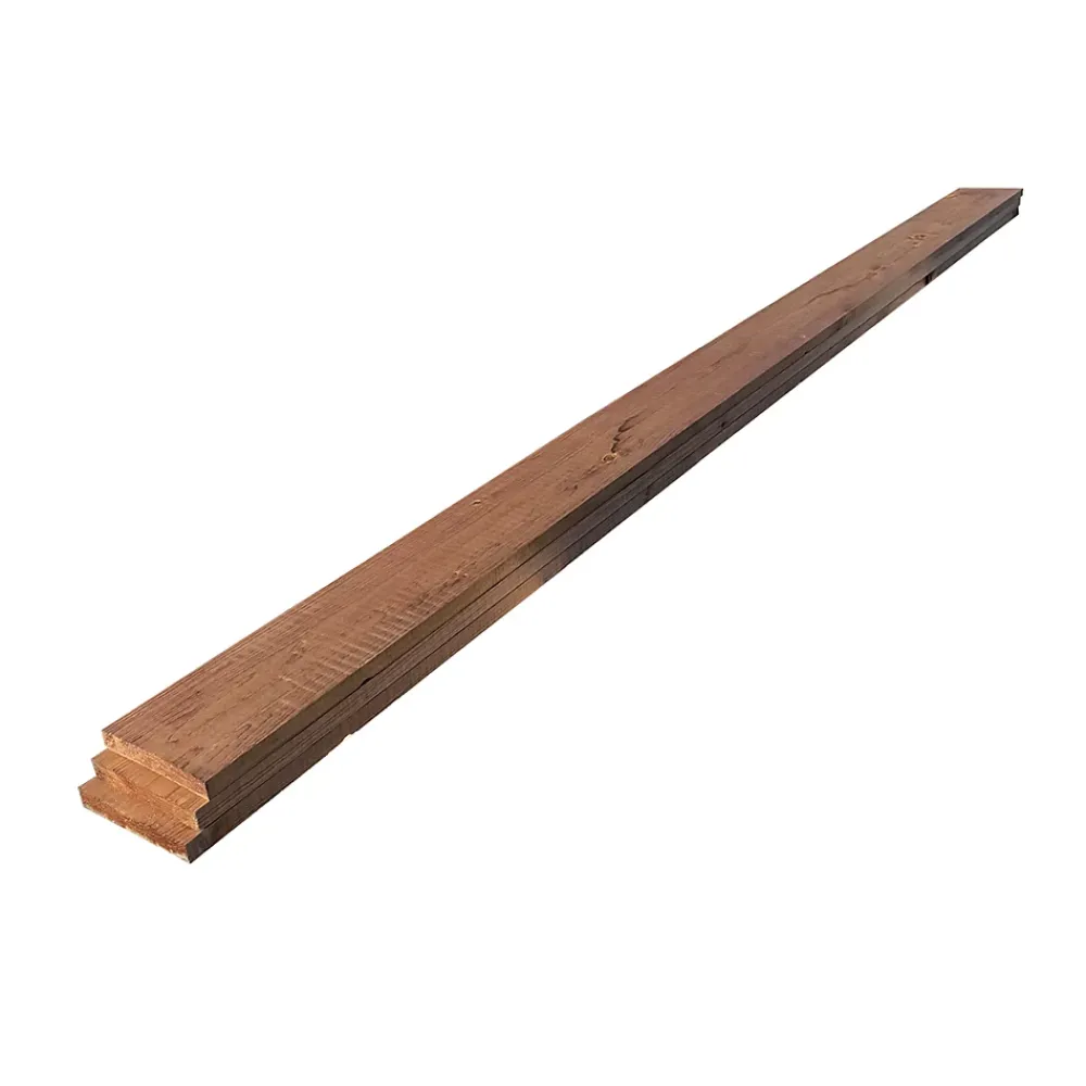 Wood&Sens Planche De Bois<Lot de 3 Planches Rabotées Sapin Traité marron, L.240 x l.14,5 cm x Ep.18 mm