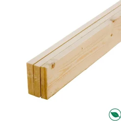 Forestea Tasseau Bois<Lot de 3 planches sapin brut 1800 x 100 x 22 mm