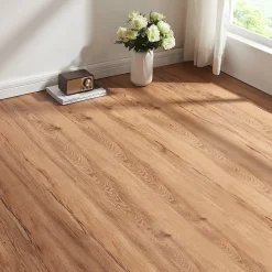 Neu.Holz Dalle Et Lame Pvc<Lot de 10 planches vinyle SPC Okapirg 2,196 m² 5 mm 122 x 18 cm effet chêne nordique