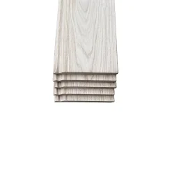 Wood&Sens Lot de 5 Plinthe Plaquées Chêne MDF, L.2,23 m x l.14,8 cm x Ep.16 mm- Plinthe Bois|Plinthe Bois
