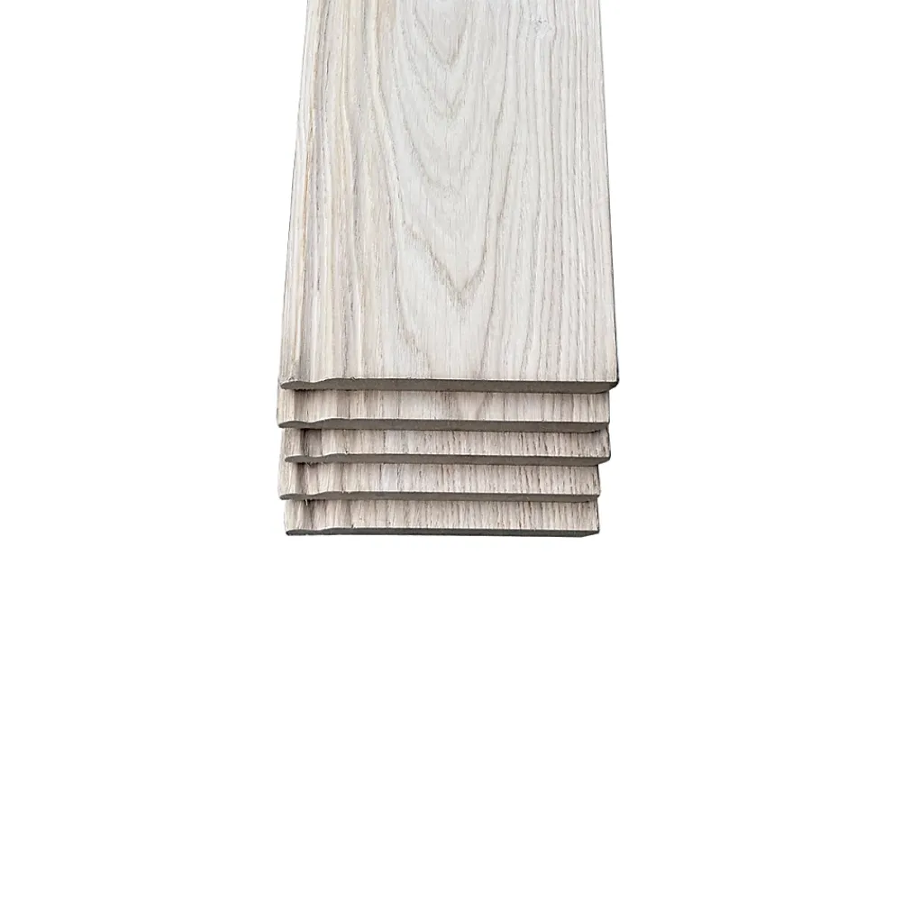 Wood&Sens Lot de 5 Plinthe Plaquées Chêne MDF, L.2,23 m x l.14,8 cm x Ep.16 mm- Plinthe Bois|Plinthe Bois