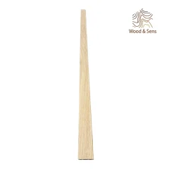 Wood&Sens Lot de 5 Plinthes cache-fils Plaquées Chêne verni MDF, L.2,23 m x l.7,8 cm x Ep.12 mm- Plinthe Bois|Plinthe Bois