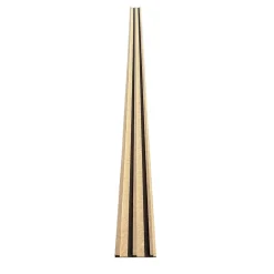 Wood&Sens Plinthe Bois|Plinthe Bois<Lot de 5 Plinthes MDF Passes-câbles à couvercle, L.2,44 m x H.10,8 cm, Ep.18 mm