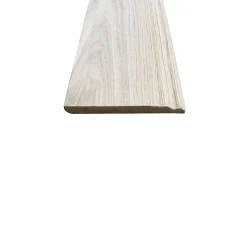 Wood&Sens Lot de 5 Plinthes Plaquées Chêne MDF, L.2,23 m x l.10,8 cm x Ep.14 mm- Plinthe Bois|Plinthe Bois