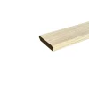 Wood&Sens Plinthe Bois|Plinthe Bois<Lot de 5 Plinthes Plaquées Chêne MDF Arrondi, L.2,23 m x l.7,8 cm x Ep.14 mm
