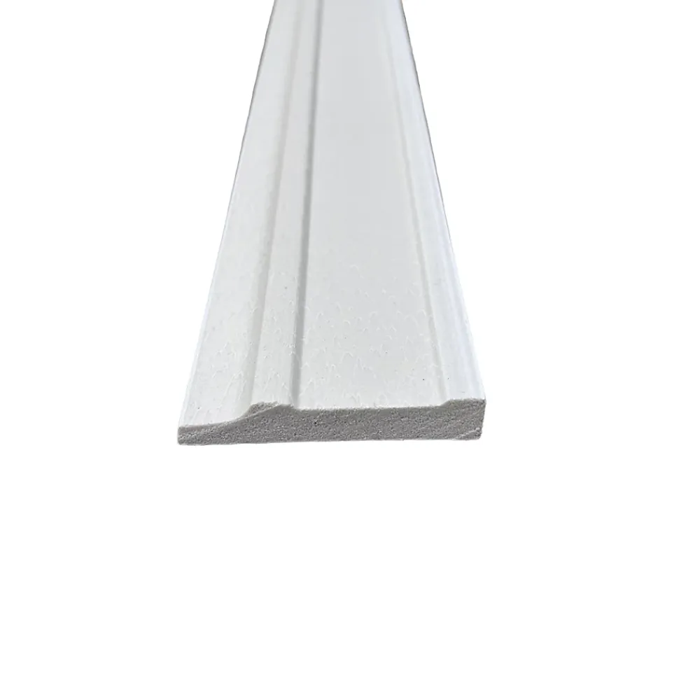 Wood&Sens Plinthe Pour Sol En Vinyle Et Pvc<Lot de 10 Plinthes Polymère avec Bord Arrondi 3mm, L.240 cm x P.8 cm, Ep.15 mm