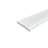 Wood&Sens Lot de 5 Plinthes Style Prépeint MDF, L.2,44 m x l.14,8 cm x Ep.16 mm- Plinthe Bois|Plinthe Bois