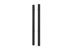 Casanoov Accesoire Pour Volet<Lot de 2 poteaux en fer DARIO 8x8cm H.190cm Noir Mat