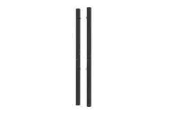 Casanoov Accesoire Pour Volet<Lot de 2 poteaux en fer DARIO 8x8cm H.230cm Noir Mat