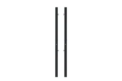 Casanoov Accesoire Pour Volet<Lot de 2 poteaux en fer DARIO 8x8cm H.230cm Noir Mat