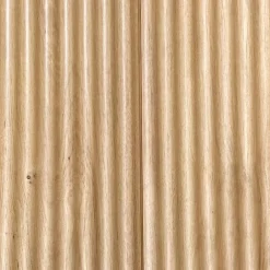Forestea Lot de 2 profils de finition chêne pour panneau Dune 2500 x 25/32x14 mm /- Panneau Tasseau Bois