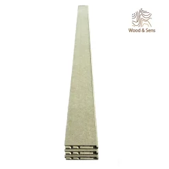 Wood&Sens Plinthe Bois|Plinthe Bois<Lot de 6 Surplinthes MDF Hydrofuge, L.2.44 m x H.13.1 cm, Ep.22 mm