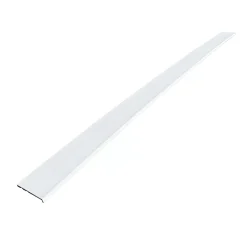Wood&Sens Plinthe Bois|Plinthe Bois<Lot de 6 Surplinthes MDF Prépeint Blanc, L.2.44 m x H.13.1 cm, Ep.22 mm