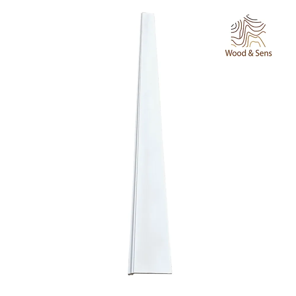 Wood&Sens Moulure<Lot de 8 Surplinthes Style Polymère, L.240 cm x H.12,4 cm, Ep.23 mm