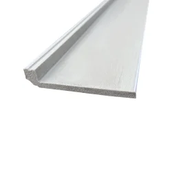 Wood&Sens Moulure<Lot de 8 Surplinthes Style Polymère, L.240 cm x H.12,4 cm, Ep.23 mm