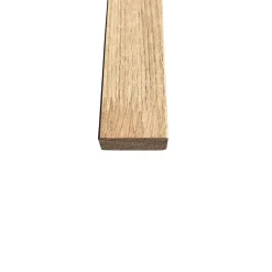 Wood&Sens Tasseau Bois<Lot de 10 Tasseaux Chêne Abouté, L.250 cm x l.2 cm, Ep.4 cm