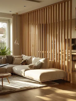 Ad Lyon Groupe Lot de 6 tasseaux en hetre massif 32x40 mm Longueur 1.5 m- Tasseau Bois