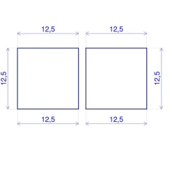 Forestea Tasseau Bois<Lot de 14 tasseaux hêtre rabotés 2400 x 13 x 13 mm