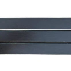 Wood&Sens Tasseau Bois<Lot de 15 Tasseaux Pin Abouté Peint Noir, L.250 cm x l.2 cm, Ep.4 cm