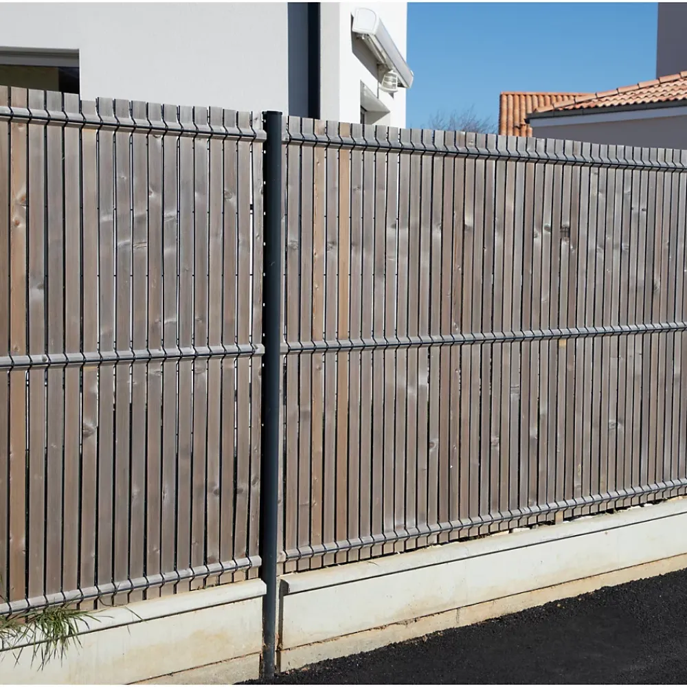 Wood&Sens Lot de 9 Tasseaux Sapin Traité marron, L.2,40 m x l.5,75 cm x Ep.35 mm- Tasseau Bois