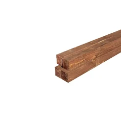 Wood&Sens Lot de 4 Tasseaux Sapin Traité marron, L.2,40 m x l.3,5 cm x Ep.35 mm- Tasseau Bois