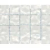 Casa Linéa LOT DE 20 TESSELLES OR BLANC/ARGENT MARTELE TRAME PAPIER 2 x 2 CM CASA LINEA- Mosaïque