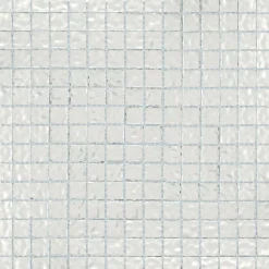 Casa Linéa LOT DE 20 TESSELLES OR BLANC/ARGENT MARTELE TRAME PAPIER 2 x 2 CM CASA LINEA- Mosaïque
