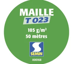 Semin Lot de 3 toiles de verre - motif maille - rouleau 50 x 1 m- Fibre De Verre