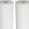 Semin Lot de 2 toiles de verre - motif crépi - rouleau 50 x 1 m- Fibre De Verre