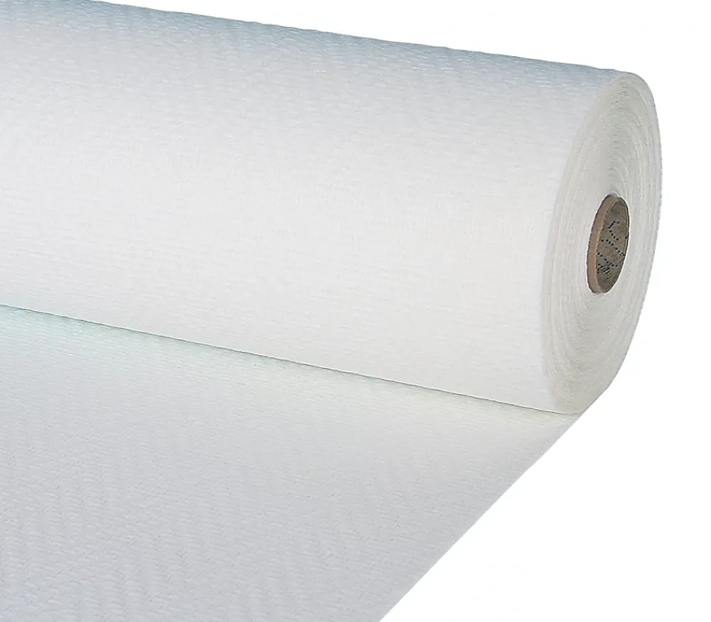 Semin Lot de 3 toiles de verre - motif chevron - rouleau 50 x 1 m- Fibre De Verre