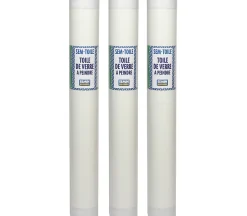 Semin Fibre De Verre<Lot de 3 toiles de verre - motif plafond - rouleau 50 x 1 m