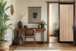 Skylab Porte Coulissante<Lot porte Univers 204 x 83 x 4 cm + rail rustique