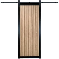 Skylab Porte Coulissante<Lot porte Univers 204 x 83 x 4 cm + rail rustique