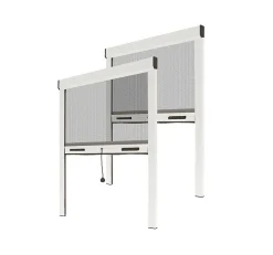 Avosdim Moustiquaire Pour Fenêtre<Lot Stores Moustiquaire ALU recoupable - x2 - L100 x H160cm - Blanc