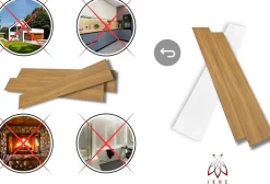 Ikhemalarka Panneau Mural Décoratif<20m² - 120 pièces de panneaux polystyrène, panneaux de plafond, panneaux muraux, décors, imitation pour plafonds - P05