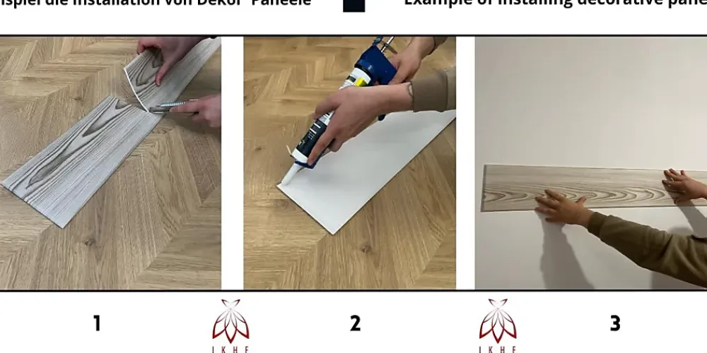 Ikhemalarka Panneau Mural Décoratif<20m² - 120 pièces de panneaux polystyrène, panneaux de plafond, panneaux muraux, décors, imitation pour plafonds - P020