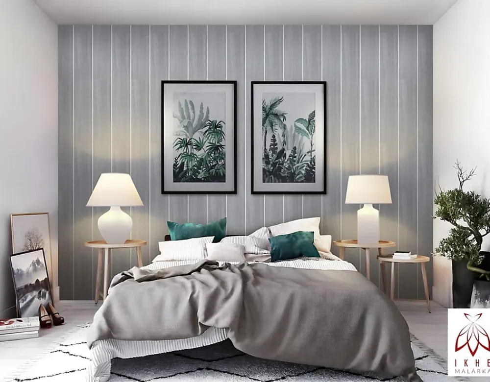 Ikhemalarka Panneau Mural Décoratif<20m² - 120 pièces de panneaux polystyrène, panneaux de plafond, panneaux muraux, décors, imitation pour plafonds - P020