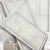 Ikhemalarka 6m2 12 pièces Panneau mural 3D XPS polystyrène 100x50 cm Noir or effet béton, style cadre mural & plafond classique 120XL- Panneau Mural Décoratif