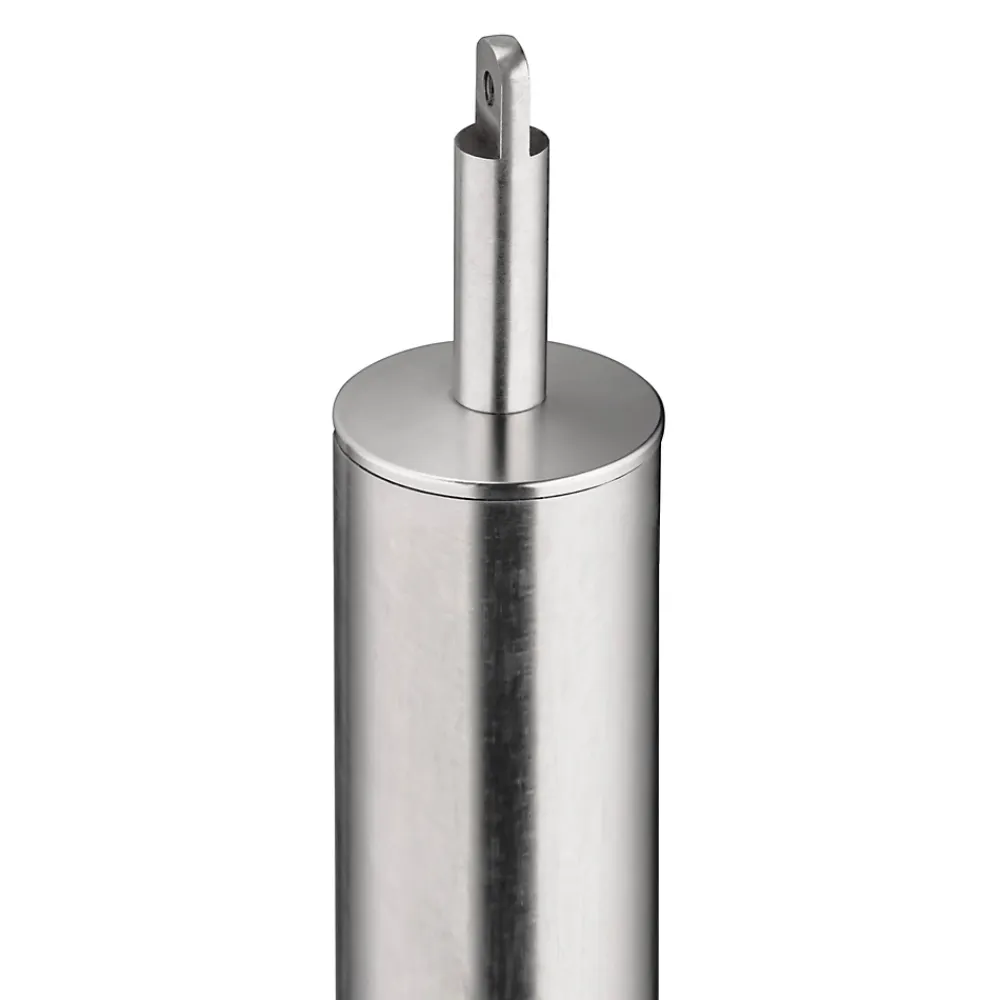 AICA Sanitaire Main courante 1.2 m argent inox 201 fixation sol et mur escaliers intérieur extérieur by Aica- Accessoire D'Escalier