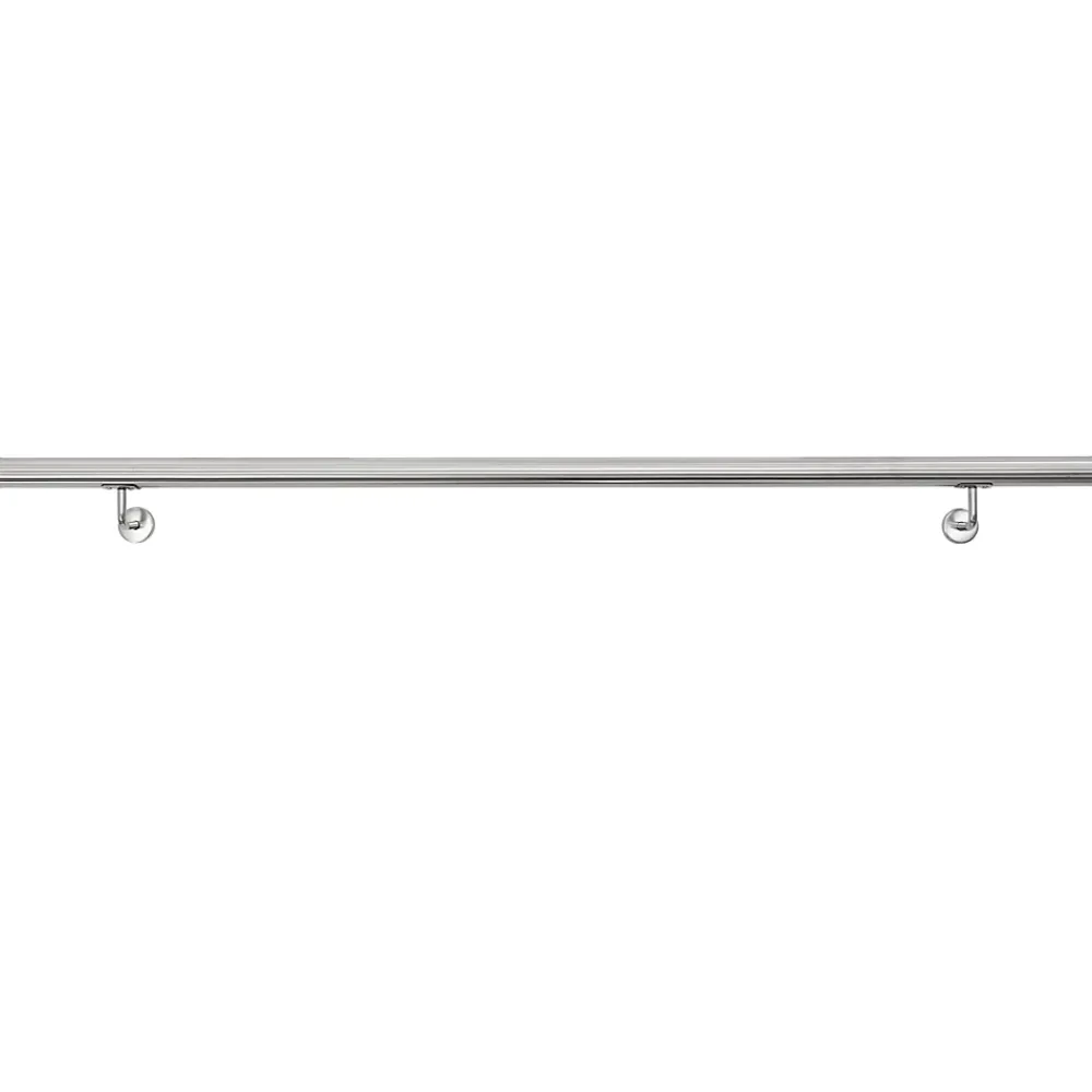 ECD Germany Main courante escalier en acier inoxydable rampe barre appui rambarde 160 cm- Garde-Corps, Balustrade