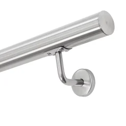 ECD Germany Main courante escalier en acier inoxydable rampe barre appui rambarde 160 cm- Garde-Corps, Balustrade