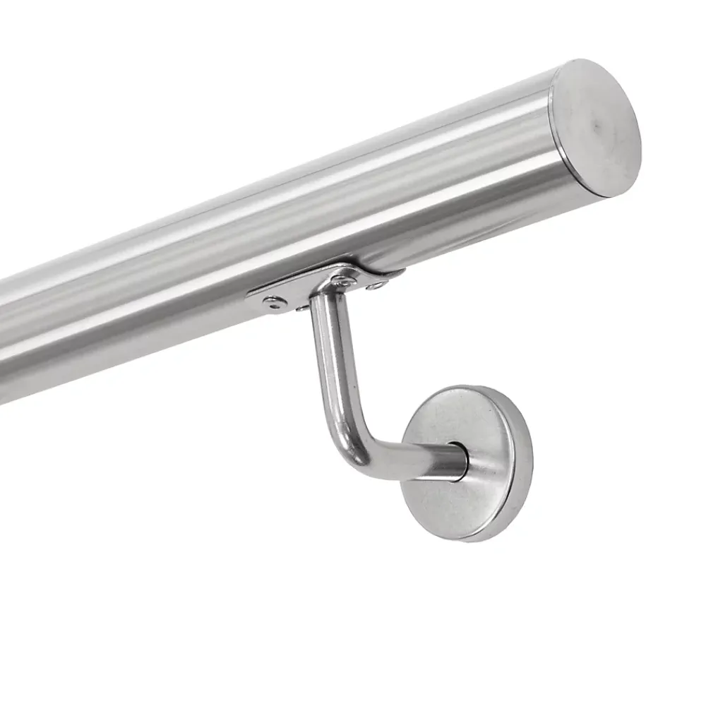 ECD Germany Main courante escalier en acier inoxydable rampe barre appui rambarde 160 cm- Garde-Corps, Balustrade