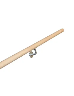 Levigne Main Courante Frene Ronde Diam 42 L 200cm- Accessoire D'Escalier