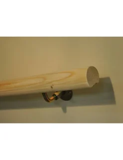 Levigne Accessoire D'Escalier<Main Courante Sapin Diam 50 Mm Avec Supports Kit Complet L 200cm