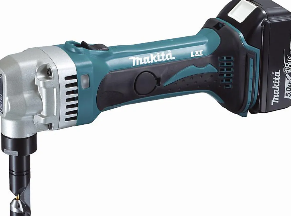 Agenzia 14 Outils Du Carreleur<Makita Grignoteuse 18 V LXT DJN161RTJ - pack 2x5.0Ah, chargeur, MakPac